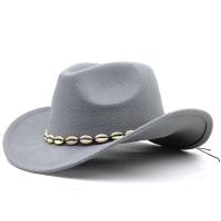 Woollen Cloth windproof Fedora Hat & sun protection & thermal & unisex & breathable Solid PC
