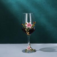 Esmalte & Vaso Copa de vino, Sólido, más colores para elegir,  trozo