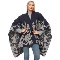Acrylic & Polyester Cloak loose printed butterfly pattern PC