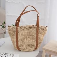 Paper Rope Beach Bag & Easy Matching Woven Shoulder Bag large capacity PC