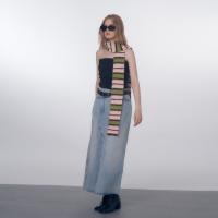 Wolle & Acryl & Spandex Frauen Schal, Gestreift, mehr Farben zur Auswahl,  Stück
