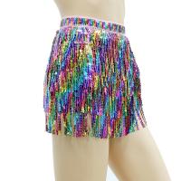 Chiffon & Polyester Tassels Skirt Sequin : PC