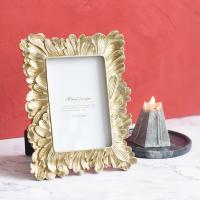 Iron Easy Matching Picture Frame for home decoration & durable painted gold PC