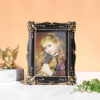 Resin Easy Matching Picture Frame for home decoration & durable carving floral PC