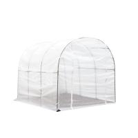 Iron windproof Greenhouse Freeze Protection & durable & thermal white PC