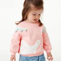 Cotton Children Sweatshirts & loose patchwork Dinosaur PC