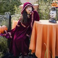 Lace & Polyester Children Halloween Cosplay Costume Halloween Design Set