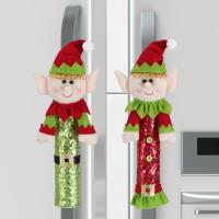 Cloth Furniture Handle Cover christmas design Sequin PC