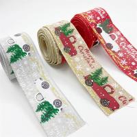 Cloth Christmas Ribbon for Automobile PC