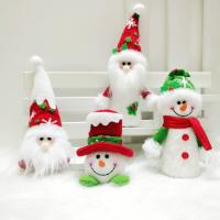 Flannelette Weihnachtsdekoration,  PP Baumwolle, unterschiedliche Farbe und Muster für die Wahl,  Stück