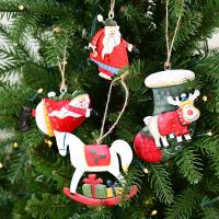 Železa Vánoční strom závěsné dekorace různé barvy a vzor pro výběr kus