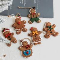 Pryskyřice Vánoční strom závěsné dekorace různé barvy a vzor pro výběr kus
