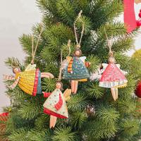 Železa Vánoční strom závěsné dekorace různé barvy a vzor pro výběr kus