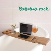Bamboo Multifunction Bathtub Rack PC