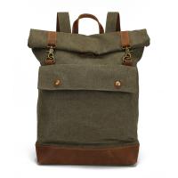 Canvas Backpack large capacity & hardwearing Polyester Solid PC