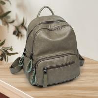 PU Cuir Backpack Polyester Solide plus de couleurs pour le choix pièce