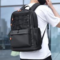 Nylon Backpack large capacity & hardwearing & waterproof Polyester Solid PC