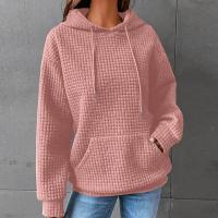 Acrylique & Spandex Sweatshirts femmes Patchwork Solide plus de couleurs pour le choix pièce