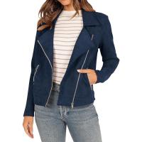 Polyester Women Coat & with pocket Solid PC