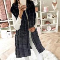 Polyester Women Vest mid-long style & thermal PC