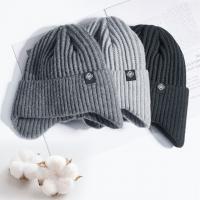 Plush & Polyester Knitted Hat thicken & thermal & for men : PC