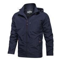 Polyester windproof Men Jacket Solid PC