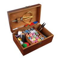 Wooden & Iron Sewing Set durable Box