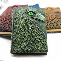 Harz Notizbuch,  Holzpulp, Tierdrucke, mehr Farben zur Auswahl,  Stück