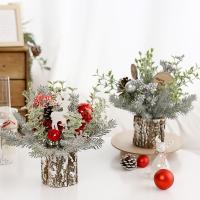 Hars & Plastic Kerstboom decoratie meer kleuren naar keuze stuk