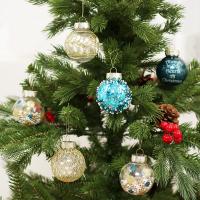 PET Christmas Decoration Balls hollow PC