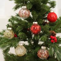Huisdier Kerst decoratie ballen Geschilderd meer kleuren naar keuze stuk