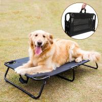 Steel foldable Pet Bed & breathable Solid PC