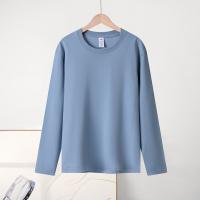 Cotton Plus Size Women Long Sleeve T-shirt & loose Solid PC