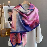 Acrylic Women Scarf can be use as shawl & thermal multi-colored PC