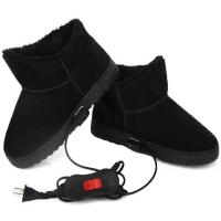 Rubber & Flannelette Electric Heating Electric foot shoes & thermal Pair