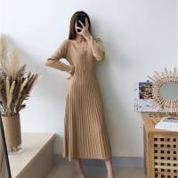 Knitted Cotton Sweater Dress thermal & breathable : PC