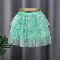 Polyester Princess & Ball Gown Girl Skirt patchwork PC
