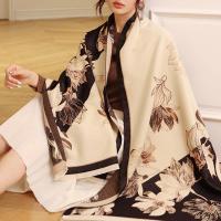 Acrylic Easy Matching Women Scarf thermal floral PC