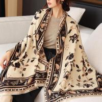 Acrylic Easy Matching Women Scarf thermal printed PC