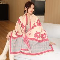 Polyester Women Scarf double-sided & thicken & thermal PC