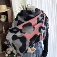 Polyester Tassels Women Scarf can be use as shawl & thermal leopard PC