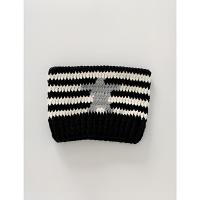 Acrylic Knitted Hat cat ears & thermal knitted striped : PC