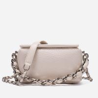 PU Leather Crossbody Bag soft surface Polyester Lichee Grain PC