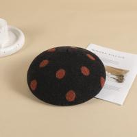 Wool Berets thermal & for women dot : PC