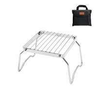 Stainless Steel & Oxford foldable BBQ Rack portable PC