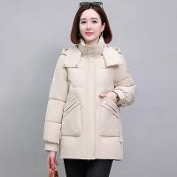 Polyester Plus Size Women Parkas mid-long style & thicken PC