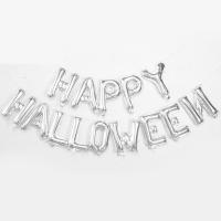 Aluminium film Halloween ornamenten meer kleuren naar keuze Veel