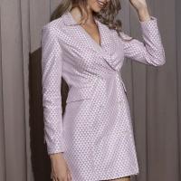Spandex & Polyester Slim One-piece Dress slimming Solid pink PC