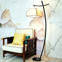 Marble & Cloth & Iron Adjustable Light Color & remote control Floor Lamps Japanese Standard black PC