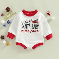 Cotton Baby Jumpsuit christmas design printed PC